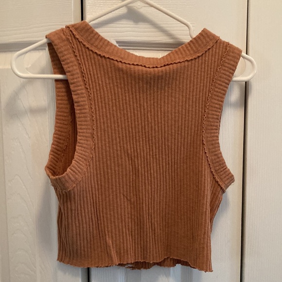 Knit crop top - Picture 4 of 7